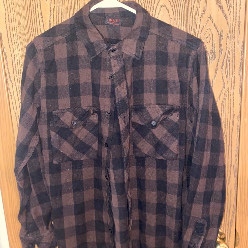 Men’s small flannel